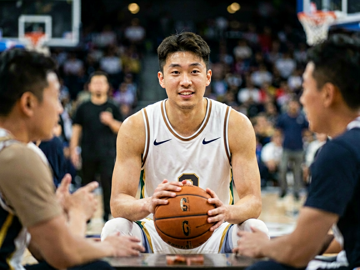 篮球明星专访